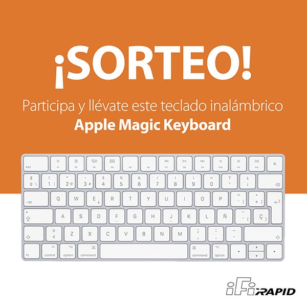 sorteo ifixrapid magic keyboard apple